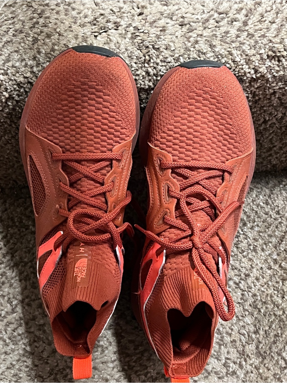 The North Face Women’s Hypnum Luxe Rust-Orange Hiking Footwear - Picture 3 of 8